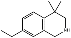 7-ethyl-4,4-diMethyl-1,2,3,4-tetrahydroisoquinoline Structure