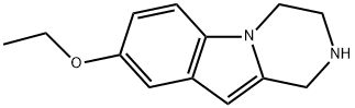 Pyrazino[1,2-a]indole, 8-ethoxy-1,2,3,4-tetrahydro- (9CI) Structure