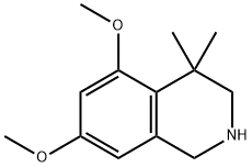 5,7-diMethoxy-4,4-diMethyl-1,2,3,4-tetrahydroisoquinoline Structure