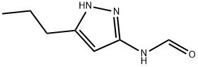 Formamide,  N-(5-propyl-1H-pyrazol-3-yl)- Structure