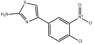 4-(4-chloro-3-nitrophenyl)-1,3-thiazol-2-amine Structure