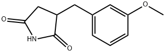 3-(3-Methoxybenzyl)pyrrolidine-2,5-dione Structure