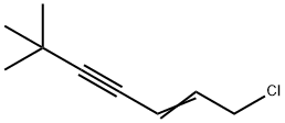 1-Chloro-6,6-dimethyl-2-heptene-4-yne Structure