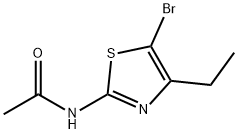 2-Acetamido-5-bromo-4-ethylthiazole Structure