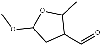 3-푸란카르복스알데히드,테트라히드로-5-메톡시-2-메틸-(9CI) 구조식 이미지