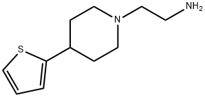 {2-[4-(2-Thienyl)piperidin-1-yl]ethyl}amine 구조식 이미지