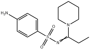 1-(1-(((4-Aminophenyl)sulfonyl)imino)propyl)piperidine Structure