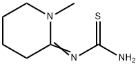 (1-Methyl-2-piperidinylidene)thiourea Structure