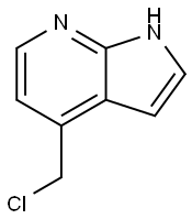 4-ChloroMethyl-1H-pyrrolo[2,3-b]pyridine Structure