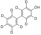 4-HYDROXYDIPHENYL-D9 Structure