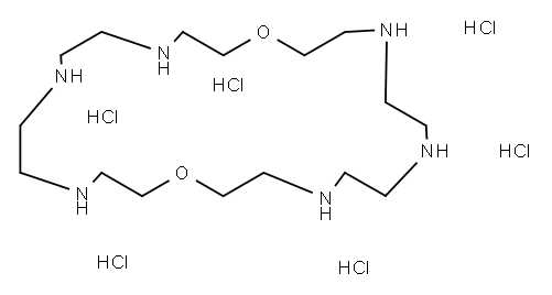 1,13-DIOXA-4,7,10,16,19,22-HEXAAZA-CYCLOTETRACOSANE HYDROCHLORIDE
 Structure