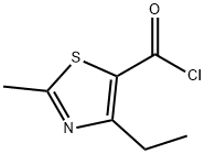 5-티아졸카르보닐클로라이드,4-에틸-2-메틸-(9CI) 구조식 이미지