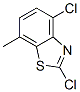 Benzothiazole, 2,4-dichloro-7-methyl- (9CI) Structure