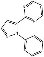 2-(1-phenyl-1H-pyrazol-5-yl)pyriMidine Structure