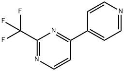 4-(pyridin-4-yl)-2-(trifluoroMethyl)pyriMidine Structure