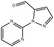 1-(pyriMidin-2-yl)-1H-pyrazole-5-carbaldehyde Structure