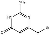 2-aMino-6-(broMoMethyl)pyriMidin-4-ol Structure
