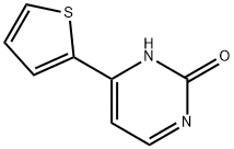4-(thiophen-2-yl)pyriMidin-2-ol 구조식 이미지