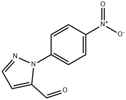 1-(4-nitrophenyl)-1H-pyrazole-5-carbaldehyde Structure