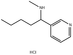 N-methyl-1-pyridin-3-ylpentan-1-amine dihydrochloride Structure