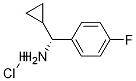 (R)-Cyclopropyl(4-fluorophenyl)MethanaMine hydrochloride Structure