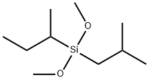 sec-Butyl-(isobutyl)-dimethoxysilane Structure