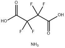 AMMONIUM TETRAFLUOROSUCCINATE Structure