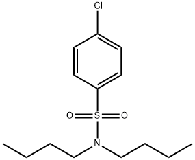 N,N-디부틸-4-클로로벤젠술폰아미드 구조식 이미지