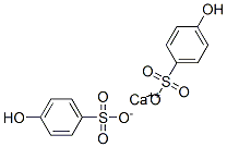 칼슘비스(4-하이드록시벤젠설포네이트) 구조식 이미지