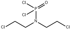 Bis(2-chloroethyl)aminophosphonic dichloride 구조식 이미지