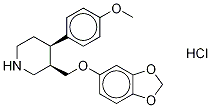 127017-74-7 rac-trans-4-Desfluoro-4-methoxy Paroxetine Hydrochloride