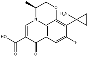 Pazufloxacin 구조식 이미지