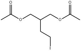 2-(2-IODOETHYL)-1,3-PROPANEDIOLDIACETATE Structure