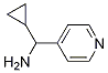 1-Cyclopropyl-1-(4-pyridyl)MethylaMine Structure