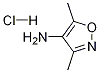 3,5-Dimethylisoxazol-4-amine hydrochloride Structure