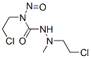 1-methyl-1-(2-chloroethyl)-4-nitroso-4-(2-chloroethyl)semicarbazide Structure