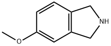 5-메톡시-2,3-디하이드로-1H-이소인돌 구조식 이미지