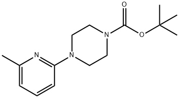 4-BOC-1-(6-METHYL-2-PYRIDYL)PIPERAZINE Structure