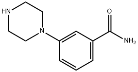 BenzaMide,3-(1-피페라지닐)- 구조식 이미지