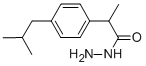 2-(4-ISOBUTYLPHENYL)PROPANOHYDRAZIDE Structure