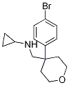 N-([4-(4-BROMOPHENYL)OXAN-4-YL]METHYL)CYCLOPROPANAMINE Structure