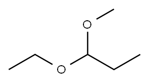 1-ETHOXY-1-METHOXYPROPANE Structure