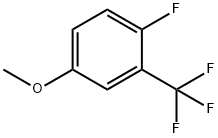 4-FLUORO-3-(TRIFLUOROMETHYL)ANISOLE 구조식 이미지