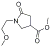 메틸1-(2-메톡시에틸)-2-옥소피롤리딘-4-카르복실레이트 구조식 이미지