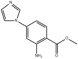 Methyl 2-AMino-4-(1-iMidazolyl)benzoate Structure