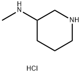 3-메틸아미노피페리딘이염산염 구조식 이미지