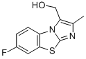 7-FLUORO-2-METHYLIMIDAZO[2,1-B]BENZOTHIAZOLE-3-METHANOL 구조식 이미지