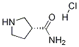 (R)-Pyrrolidine-3-carboxamide Hydrochloride Structure