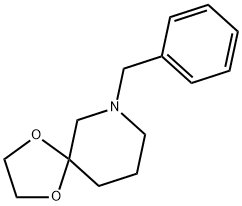 1,4-Dioxa-7-azaspiro[4.5]decane, 7-phenylMethyl- Structure