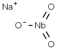 Sodium niobate 구조식 이미지